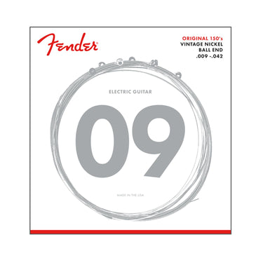 Encordadura Fender Guitarra Eléctrica Pure Nickel 09-42 150l 0730150403